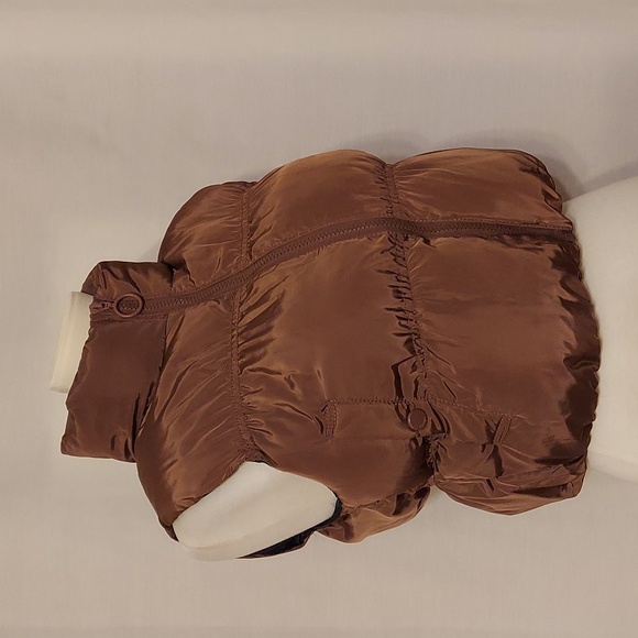 FB Sister Brown Puffer Vest - Picture 3 of 11